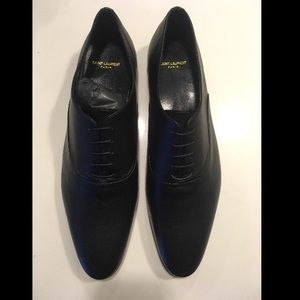 SAINT LAURENT PARIS RICHELIEU MENS SHOE .